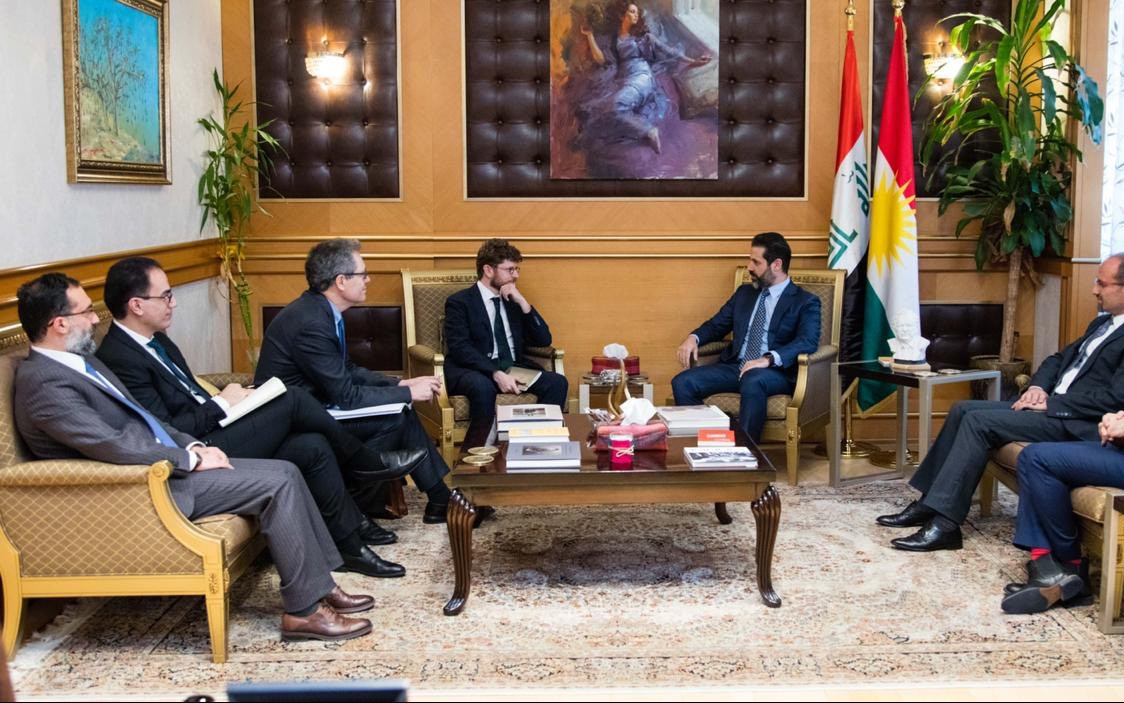 Entretien avec le vice-Premier ministre du Kurdistan, M. Qubad Talabani