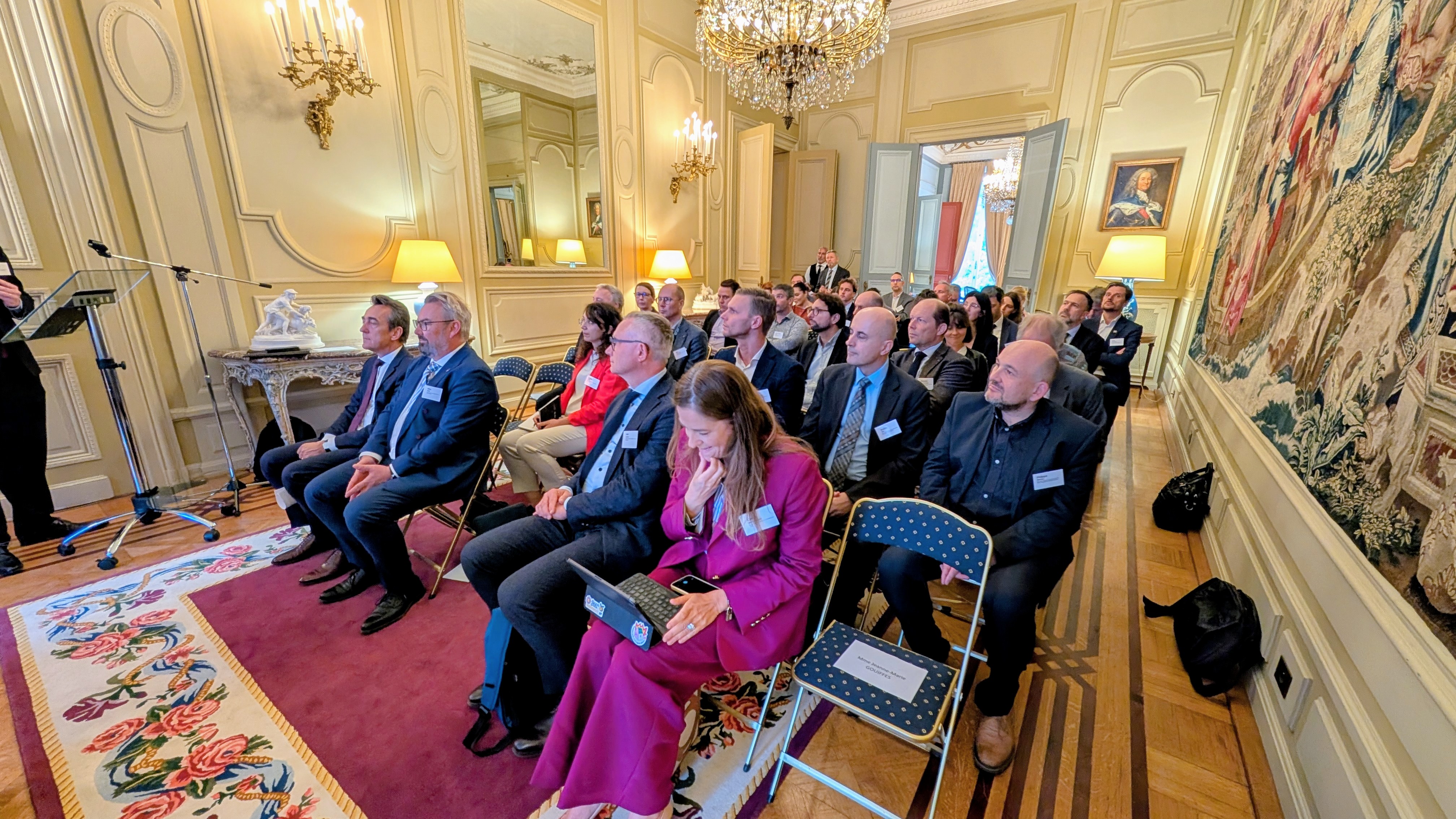 Public présent à la conférence