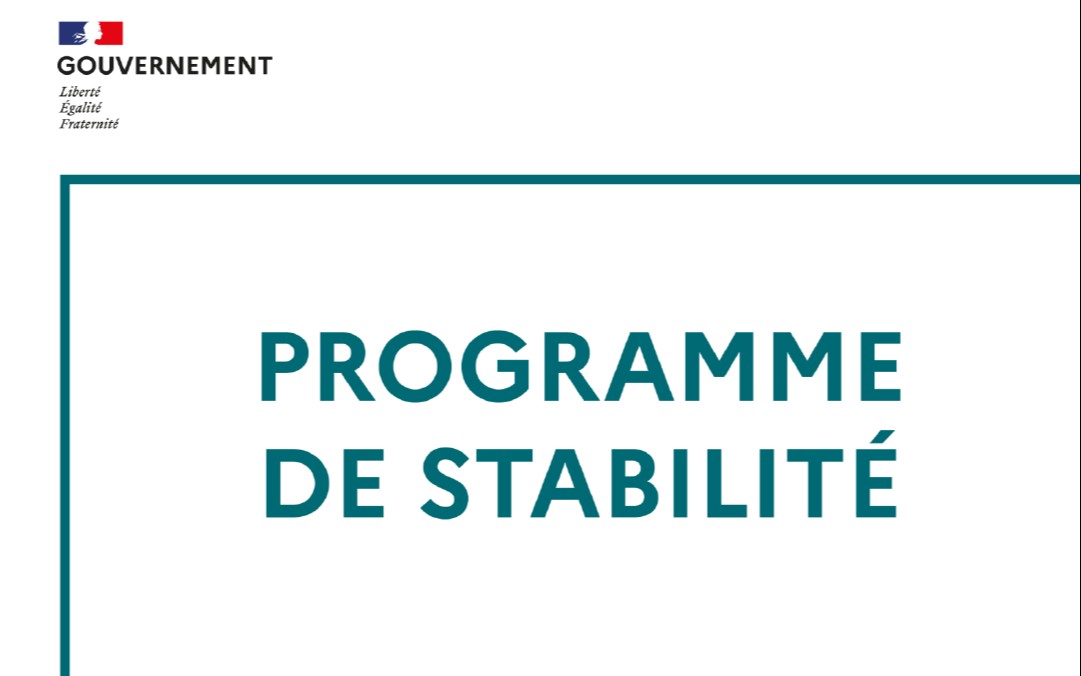 Présentation du Programme de Stabilité 2023-2027