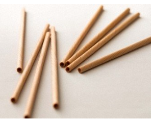 wooden straws