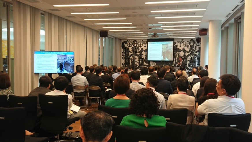 Séminaire hydrogène à l'Ambassade de France à Tokyo