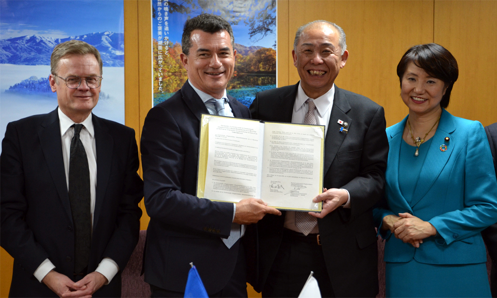Signature d’un accord entre Ono et Hérault-Méditerranée sur le thème de l’eau-Méditerranée