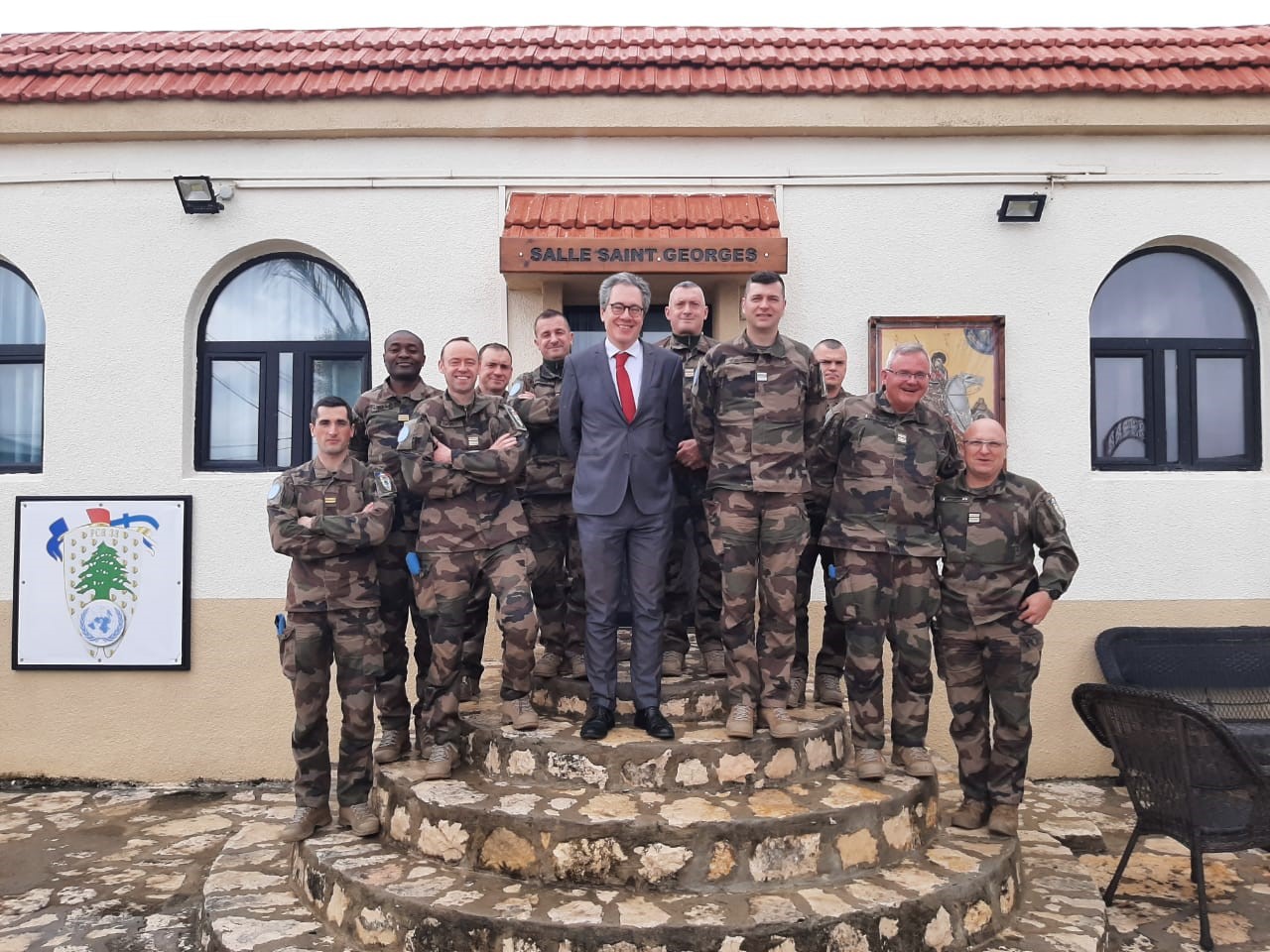 CSER avec le contingent français de la FINUL