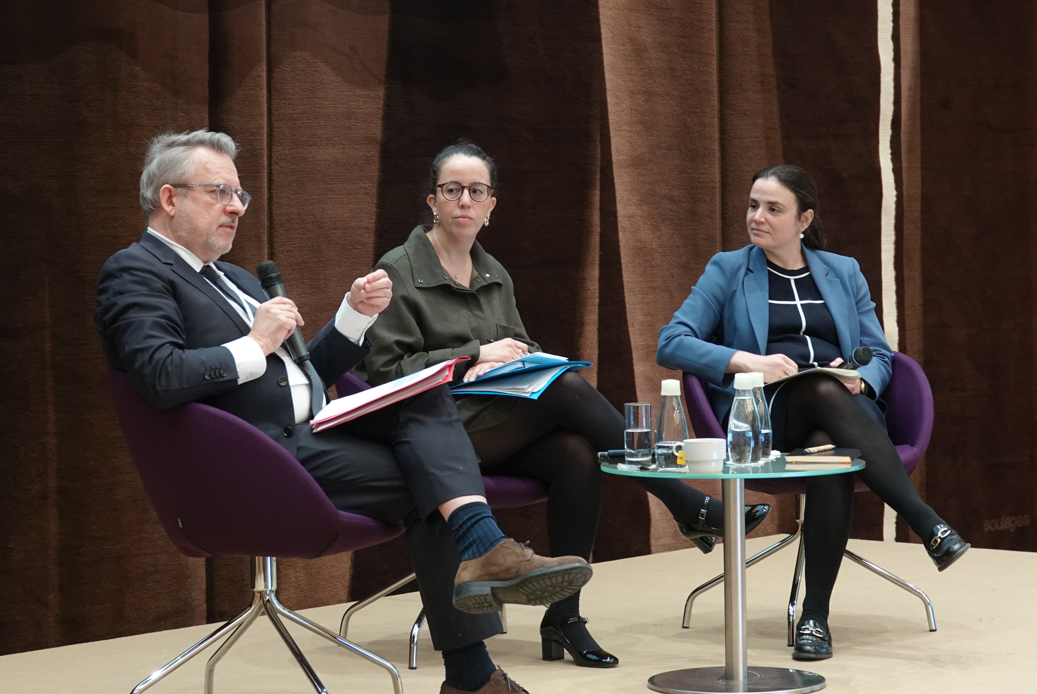 Thierry Foucault, Kheira Benhami et Doroth&eacute;e Rouzet