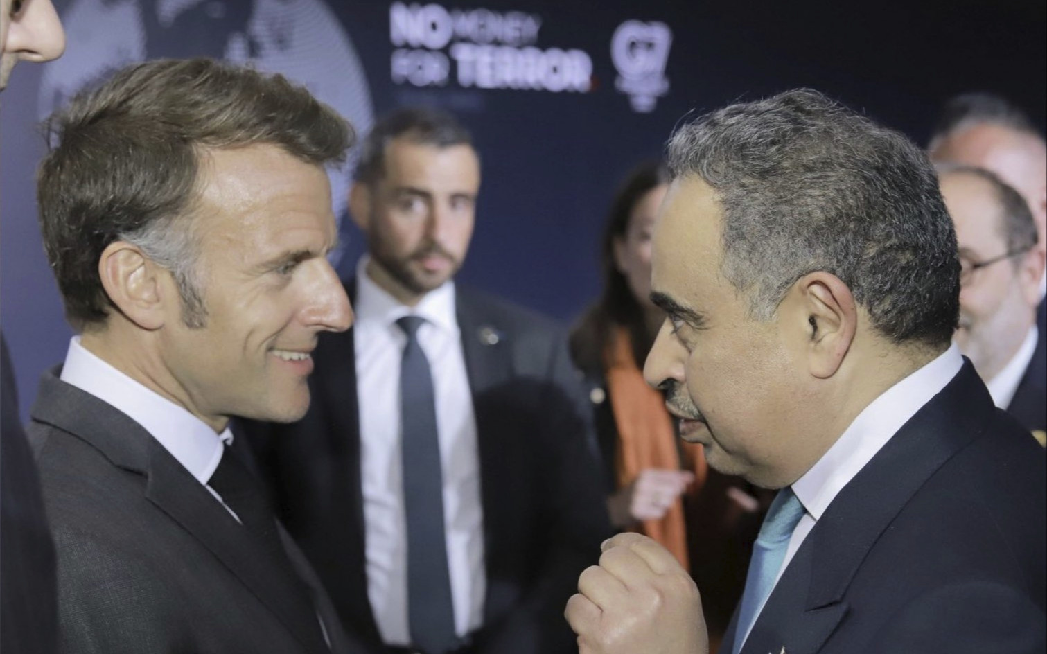 Visite du ministre des Finances du Qatar à Paris