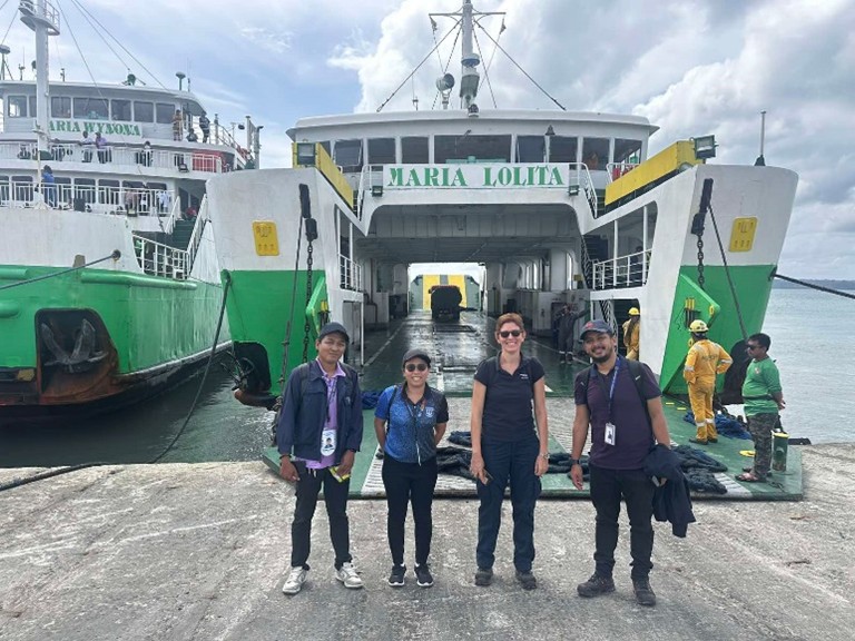 Evaluation de la sécurité à bord des navires  rouliers à passagers – février 2025 Port de Iloilo