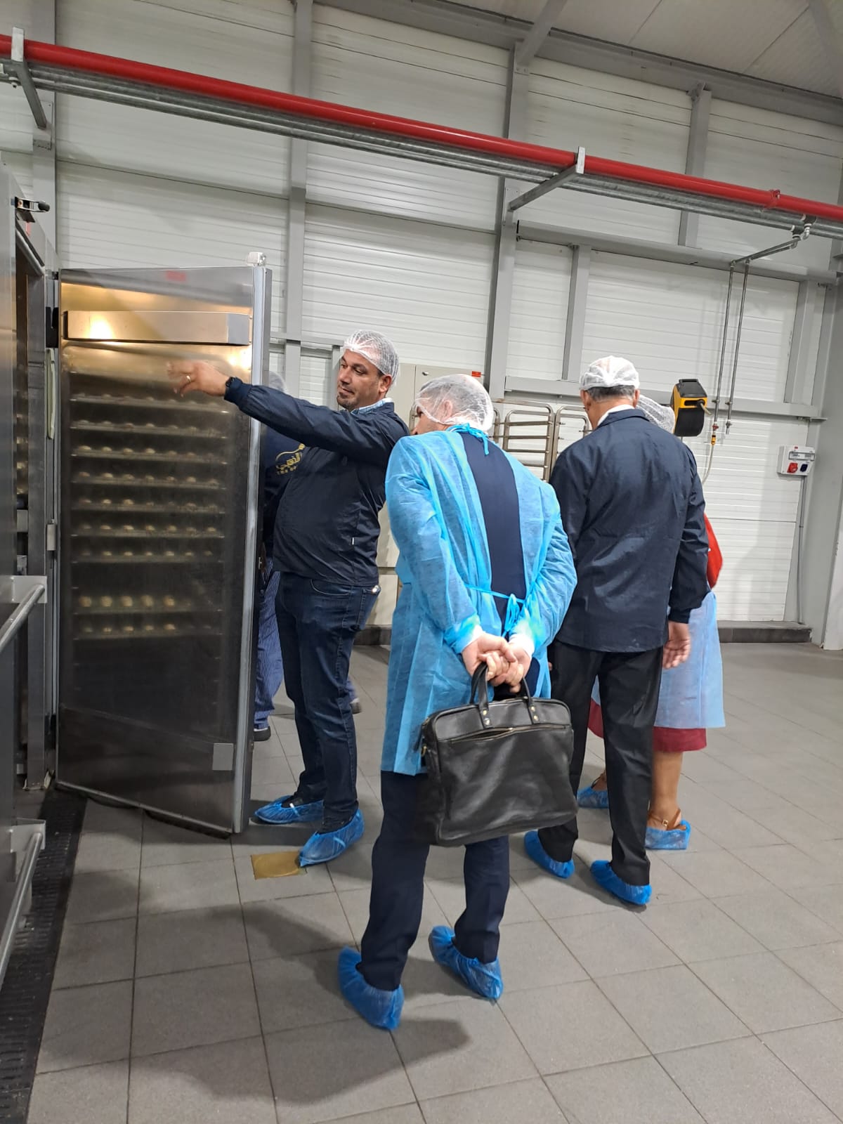 Visite des usines Golden Bakery