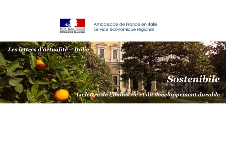Sostenibile n° 35 - La lettre de l’industrie et du développement durable