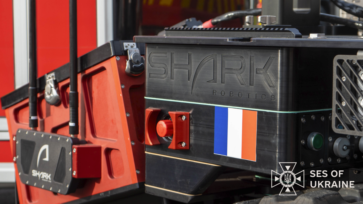 robots shark robotics à kiev