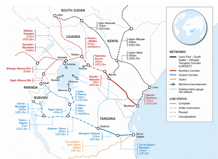 Carte des projets 
