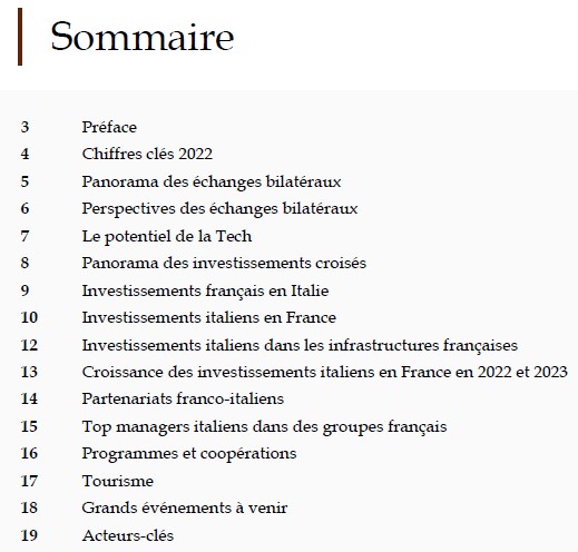 sommaire