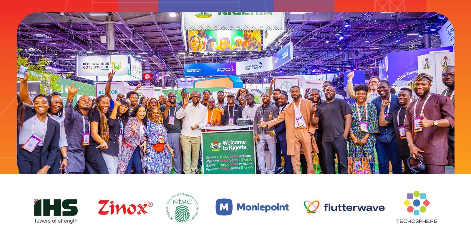 Le pavillon nigérian et ses ambassadeurs au salon VivaTech 2025