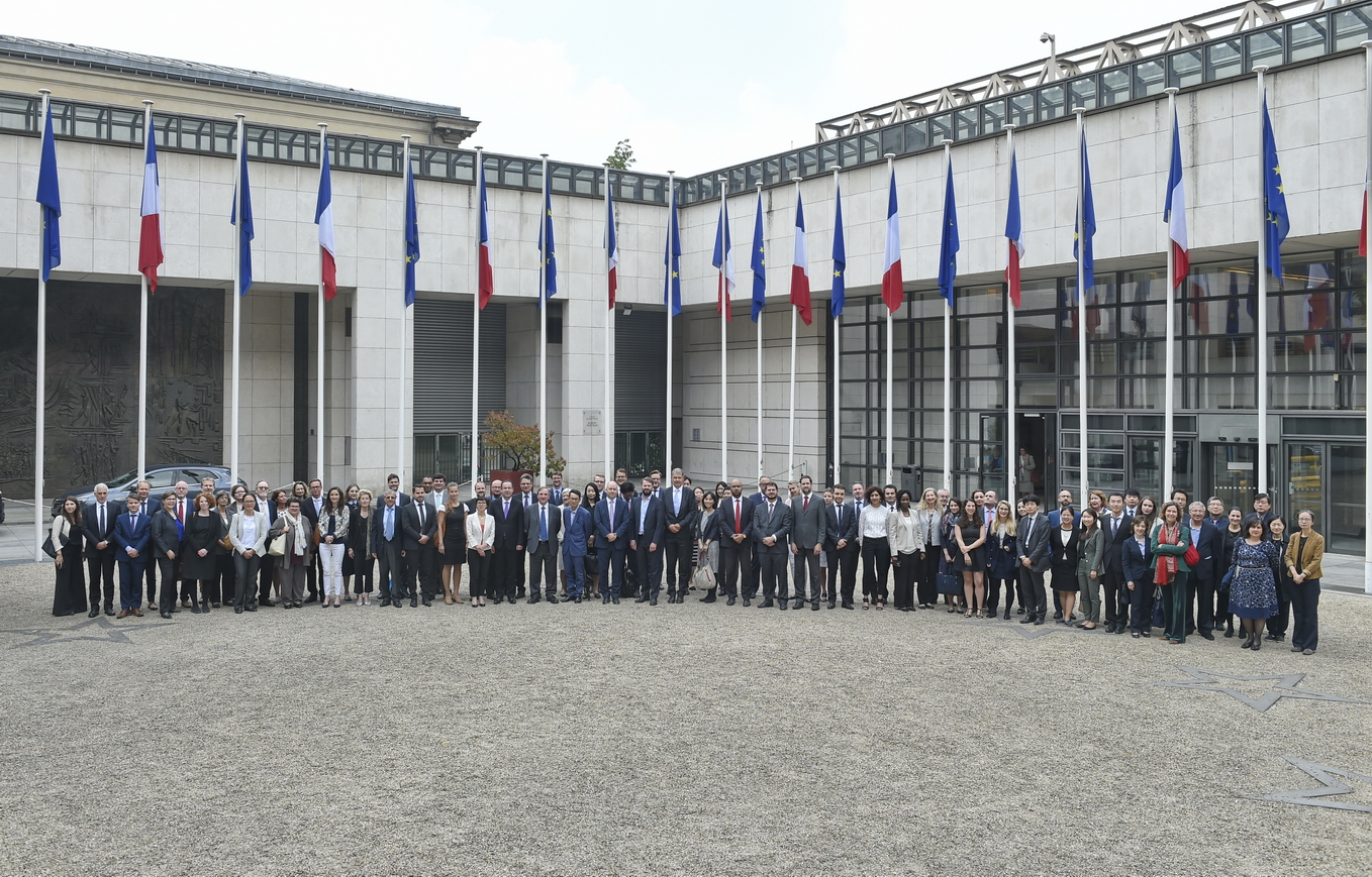 Photo de groupe du Club de Paris