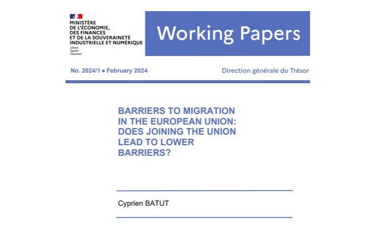 Barriers to Migration in the European Union: Does Joining the Union Lead to Lower Barriers?