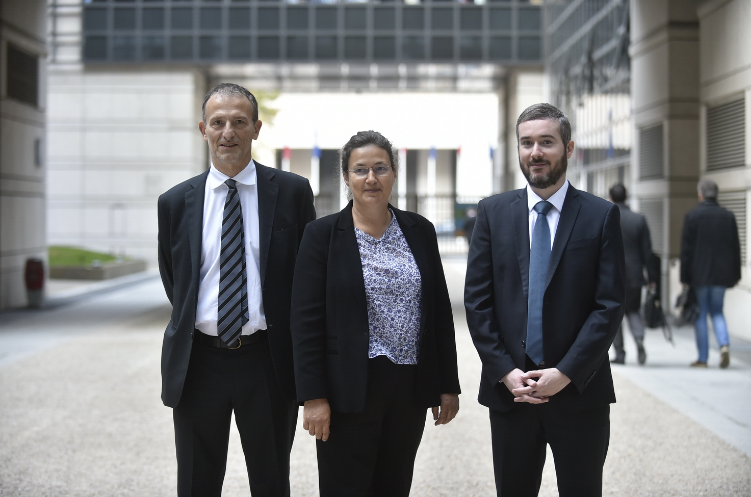 Intervenants et organisatrice du séminaire Fourgeaud du 16 octobre 2018