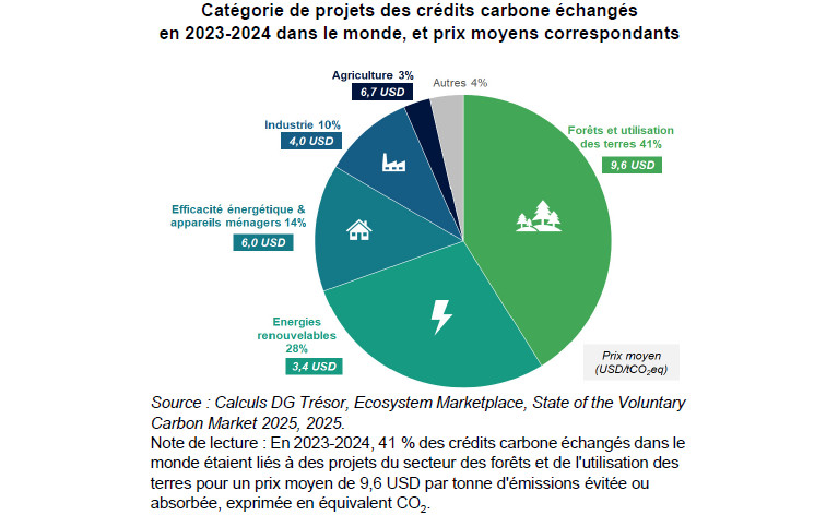 Le rôle des crédits carbone pour le financement des objectifs climatiques mondiaux