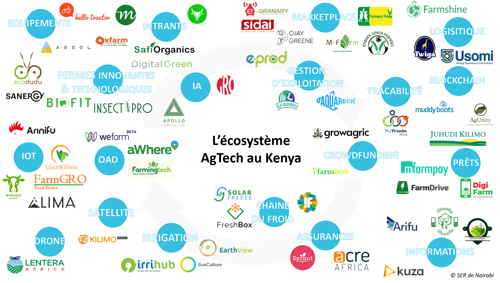Ecosystème de l'agtech au Kenya