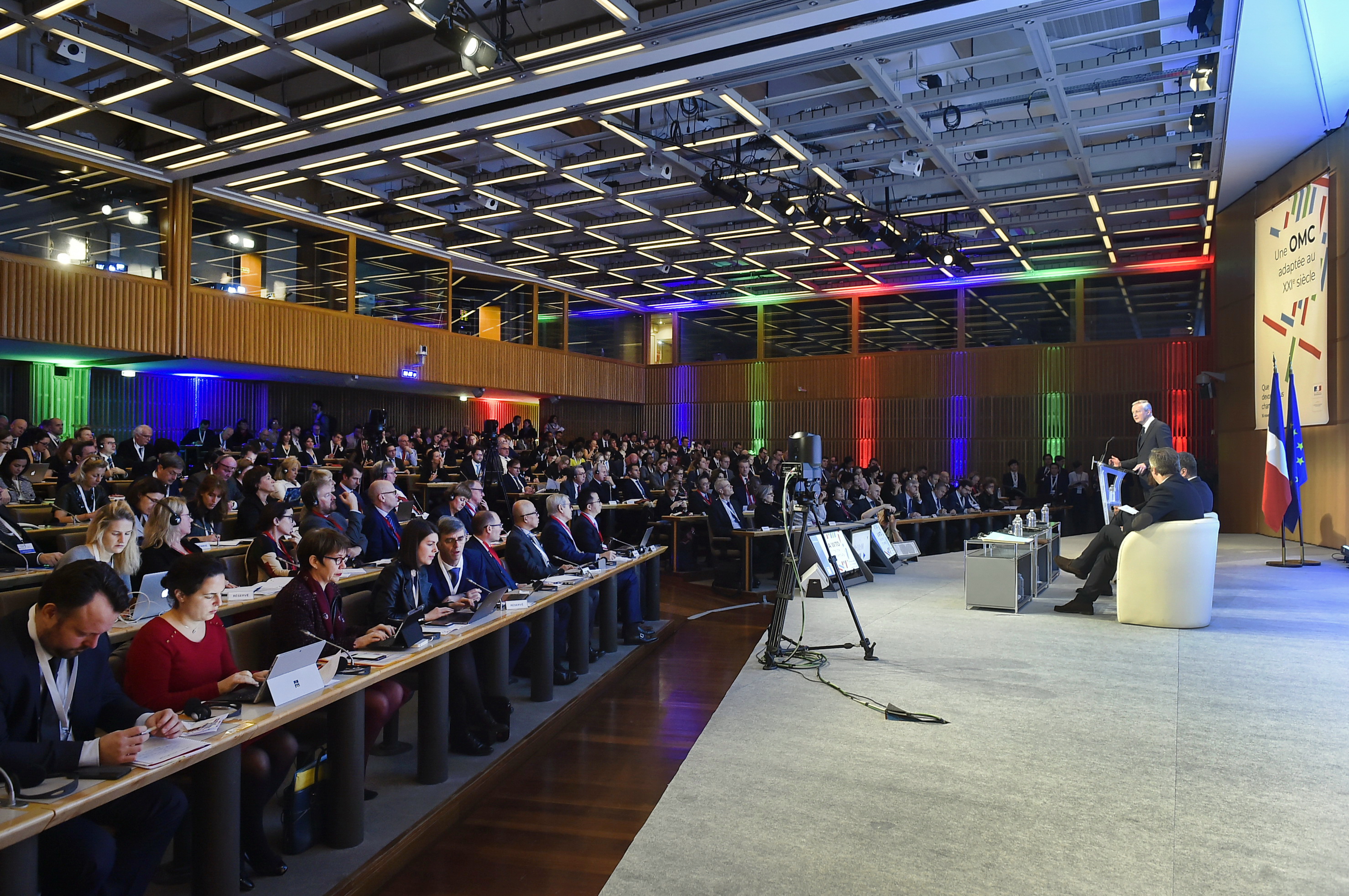 Ouverture de la conférence OMC le 16 novembre 2018