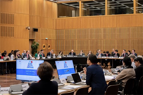 Première réunion du groupe de travail du G20 sur l'architecture financière internationale