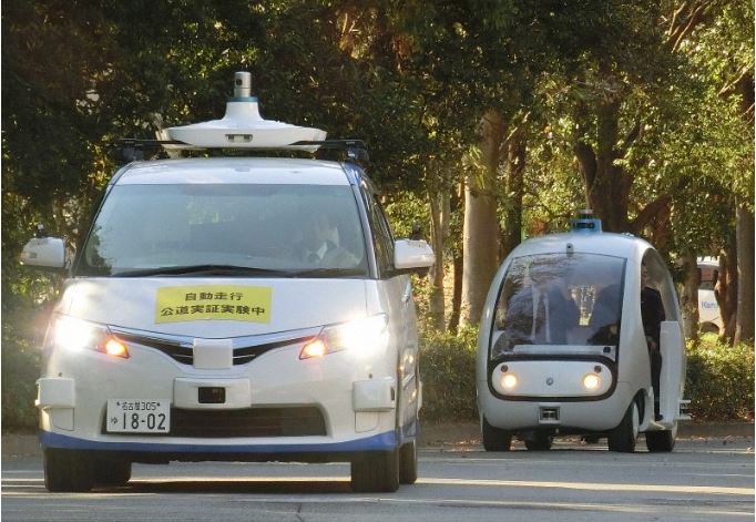 Mainichi voiture autonome