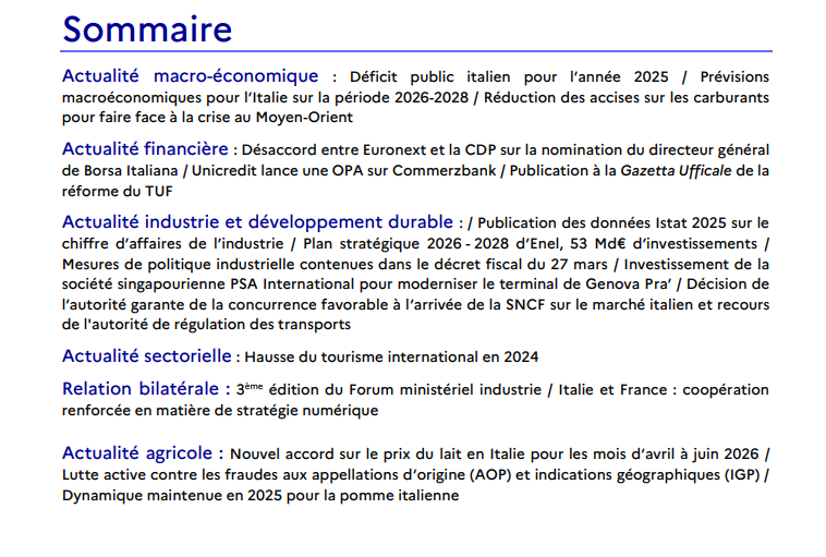 sommaire 1