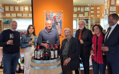 Dégustation des vins de Château Kefraya, Château Qanafar, Cave Kouroum, La Tourba et Terre Joie