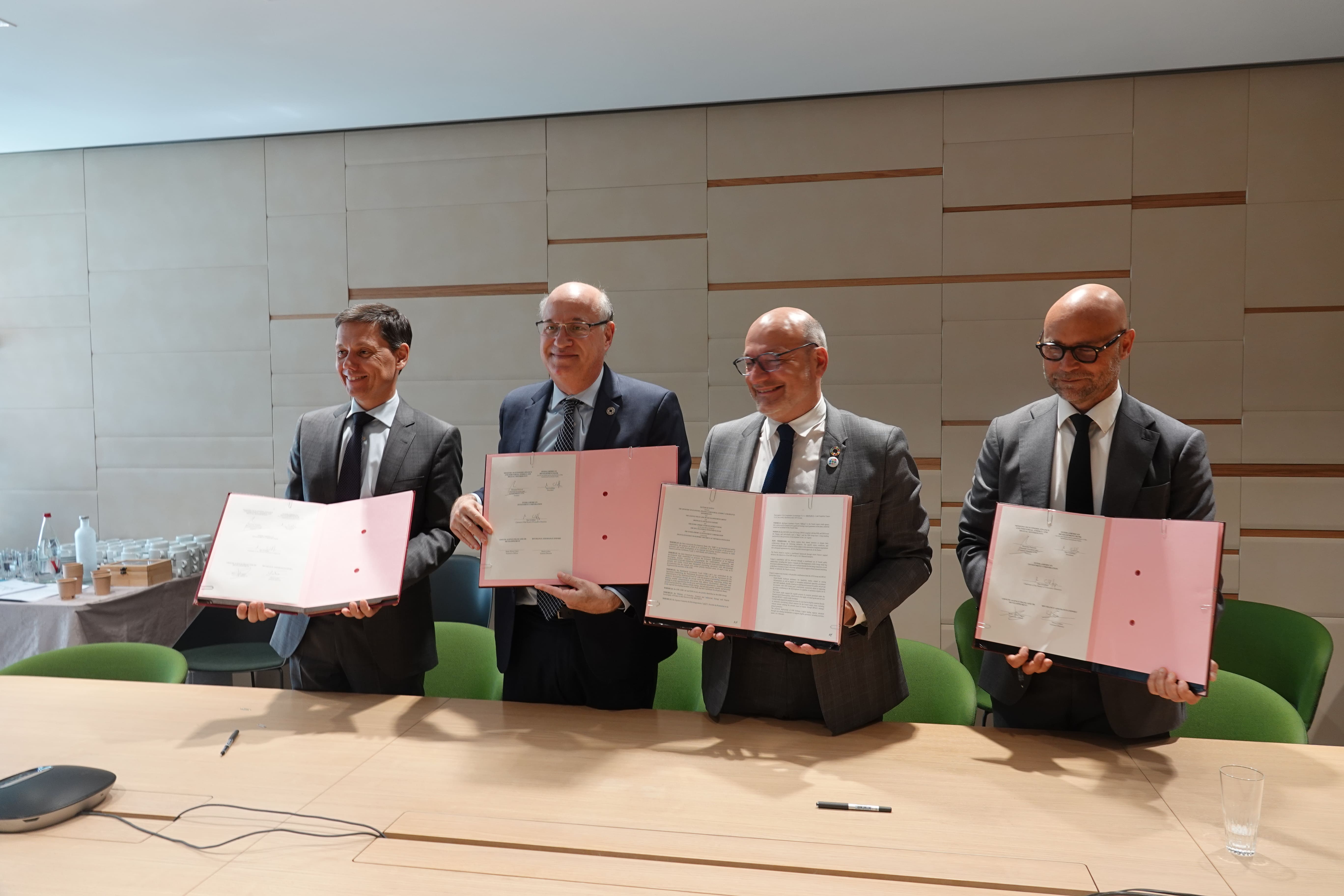 Signature lettre d'intention