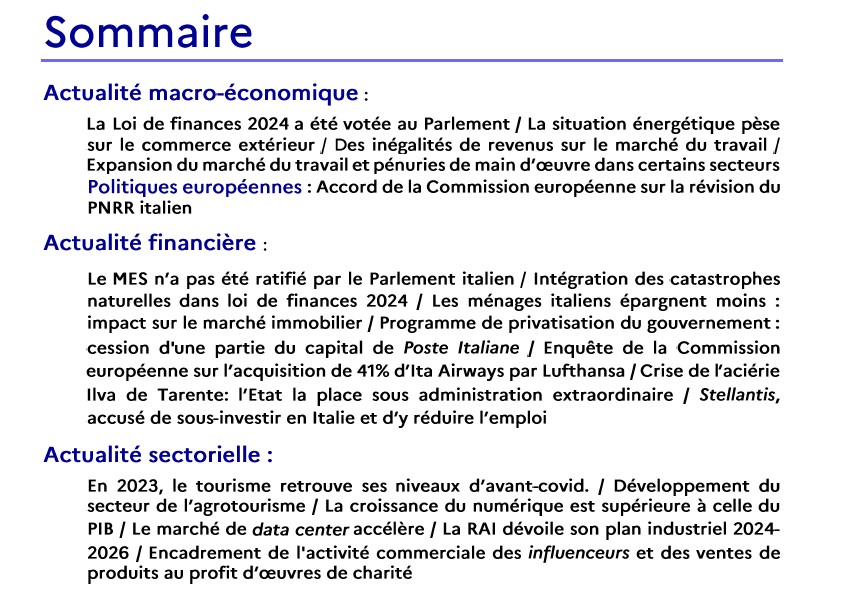 sommaire 1