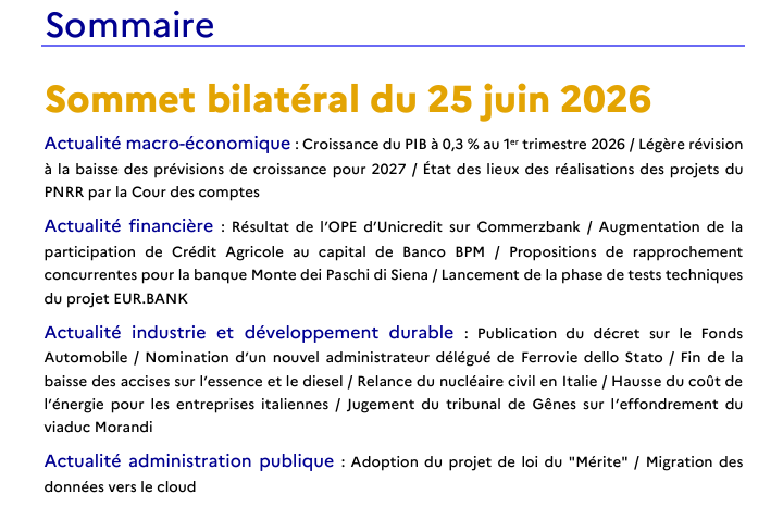 sommaire 1