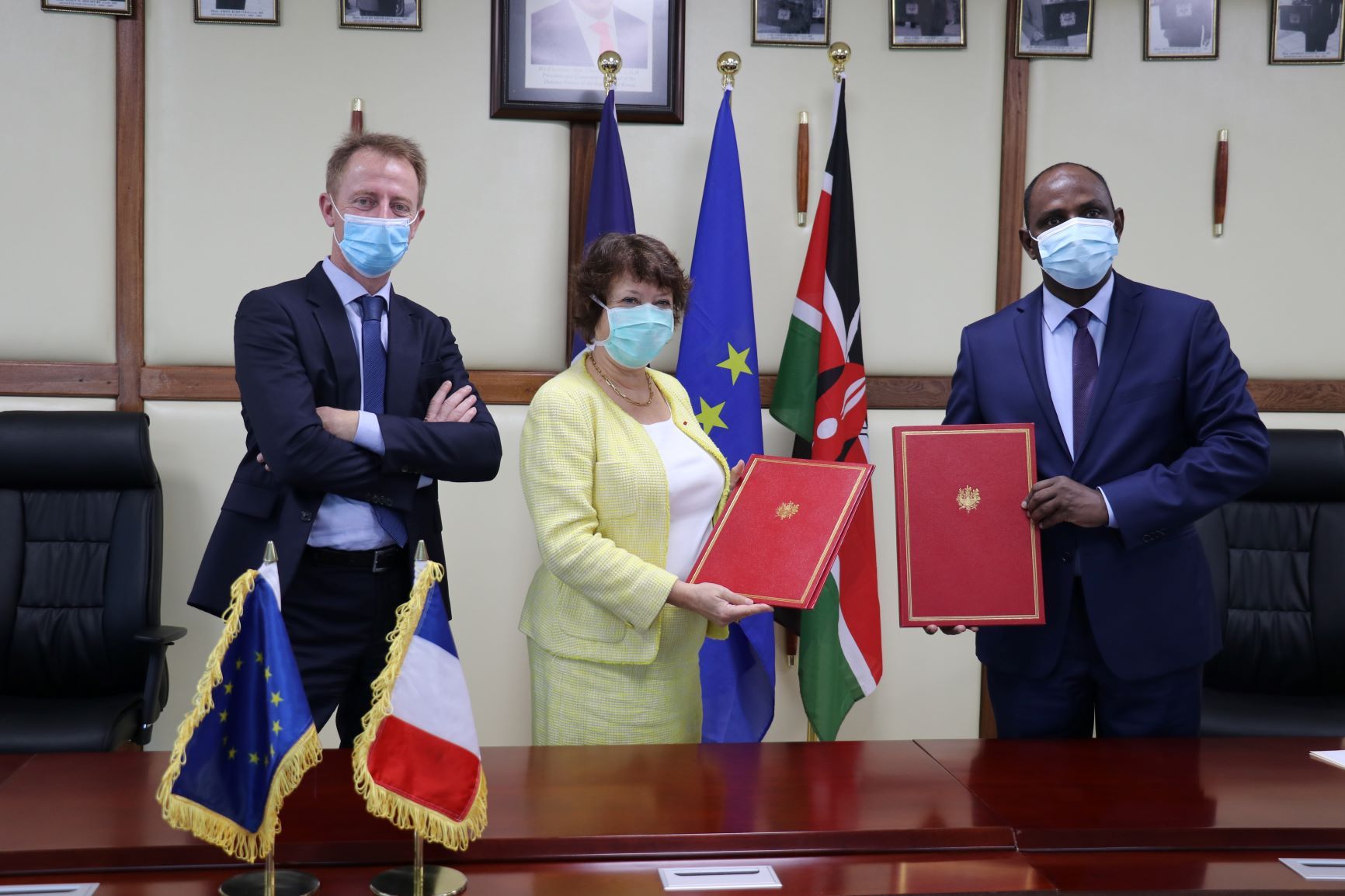 Signature accord Kenya