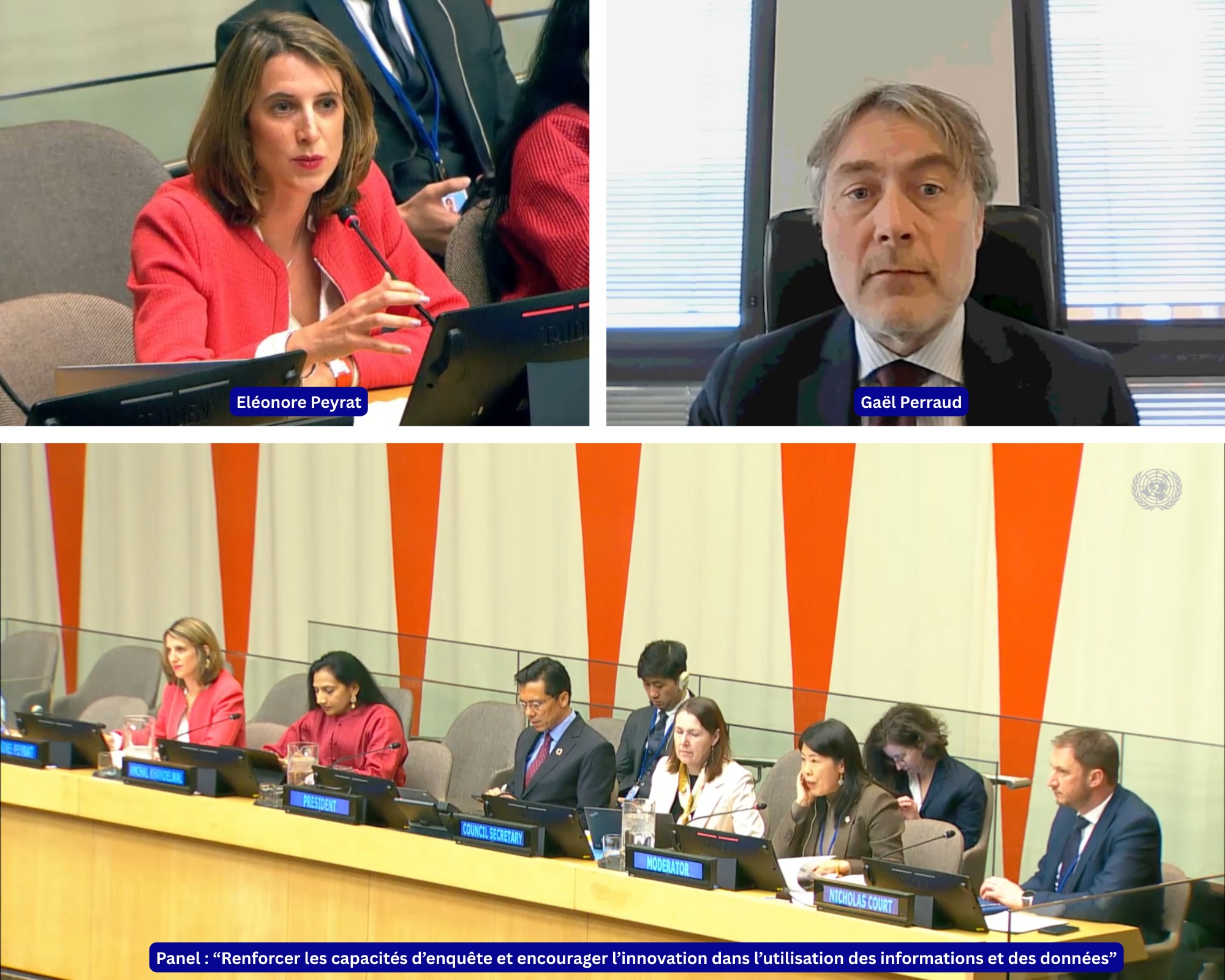 Pan&eacute;listes sur la journ&eacute;e ECOSOC