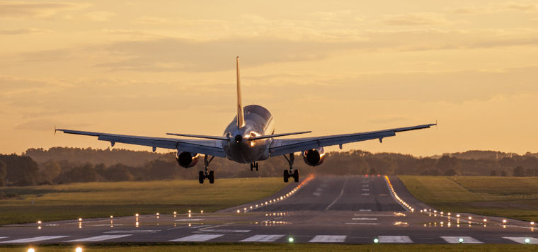 Décollage d'un avion