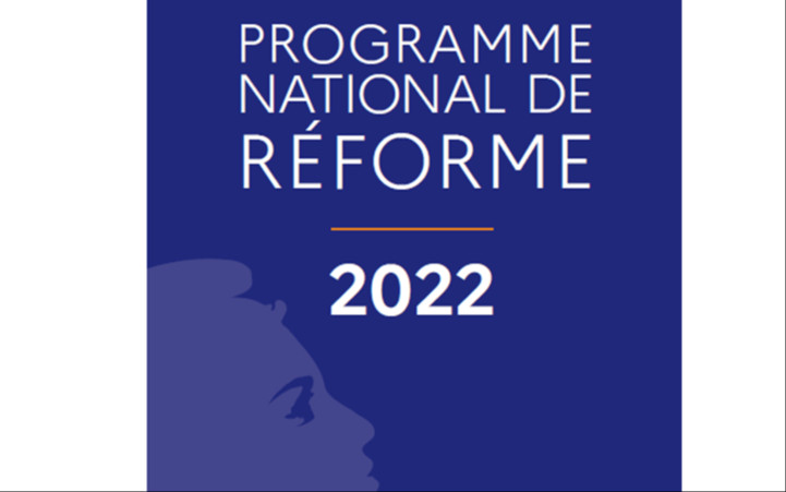 Présentation du programme national de réforme 2022