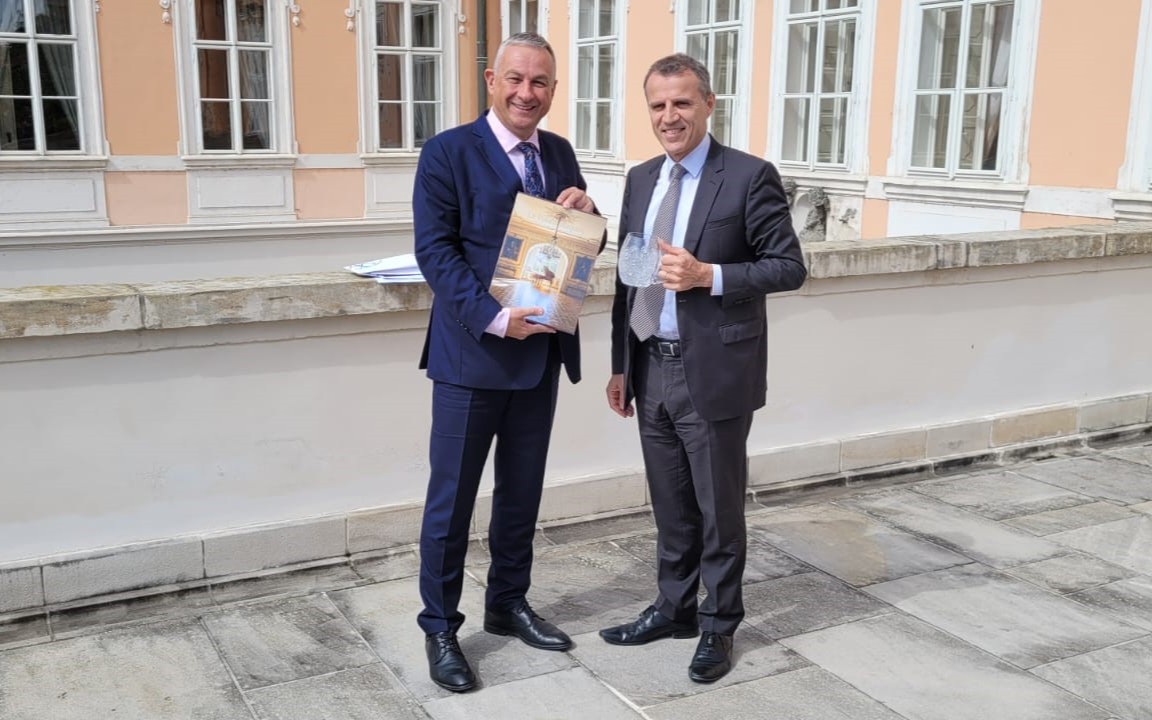 Rencontres avec le Ministre de l'Industrie et du Commerce M. Sikela et le Ministre des finances M. Stanjura