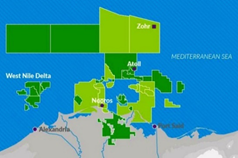 Nouveaux champs gaziers offshores mis en exploitation après 2014 source : Energy Egypt 