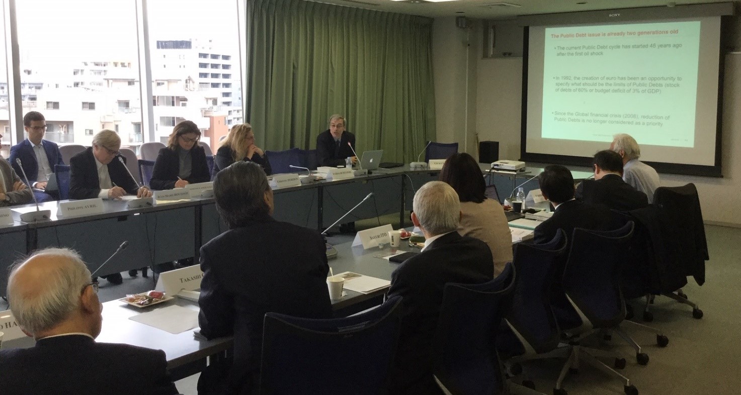 Forum des économistes franco-japonais à Tokyo le 17/04/2019