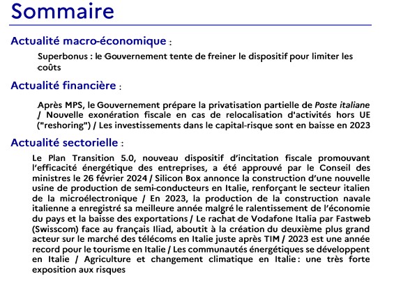 sommaire 1