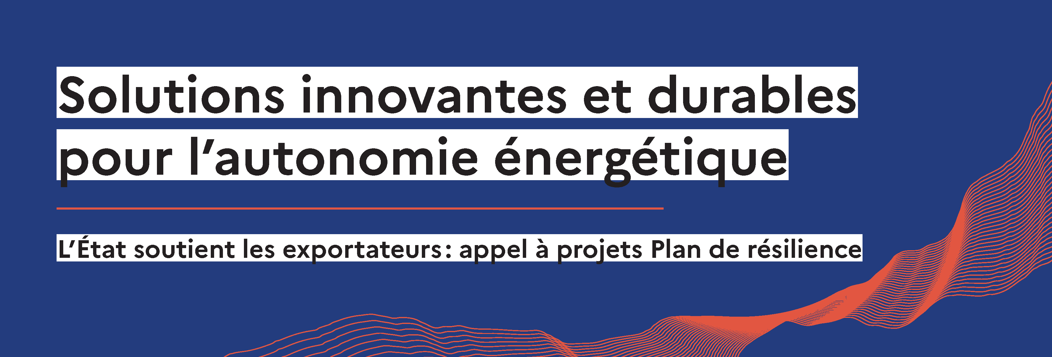 Solutions innovantes et durables pour l’autonomie énergétique