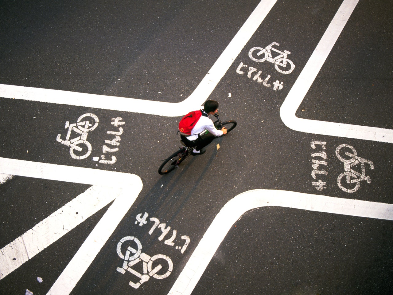 Tokyo et voies cyclables (c) B.S.P.I