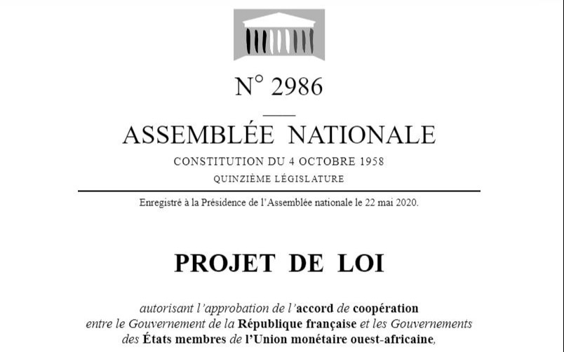 L’accord de coopération monétaire entre la France et l’UEMOA approuvé à l'Assemblée nationale