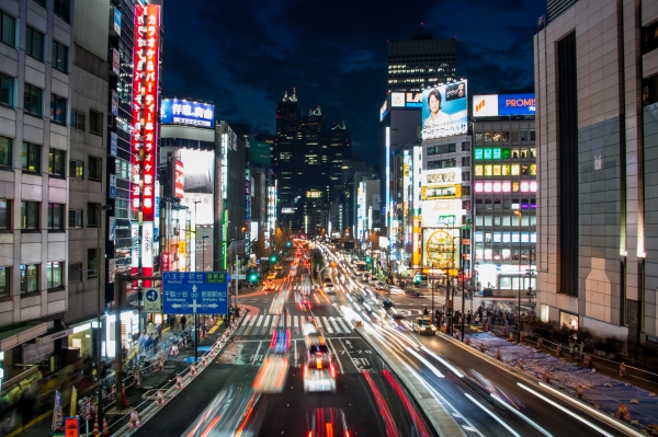 Circulation dans Tokyo