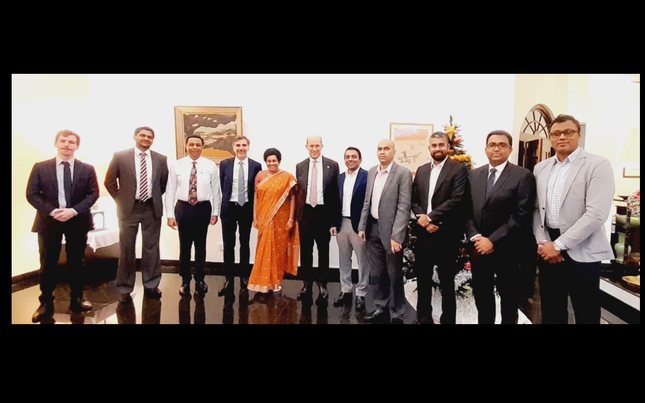 L’ambassadeur de France Monsieur Jean-François Pactet reçoit la communauté économique franco-sri lankaise