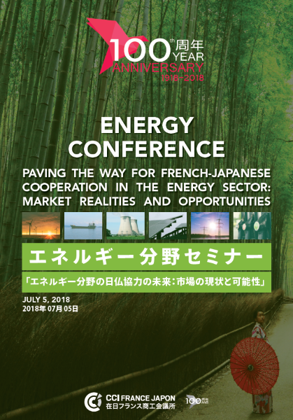 Séminaire "Paving the way for French-Japanese cooperation in the energy sector"