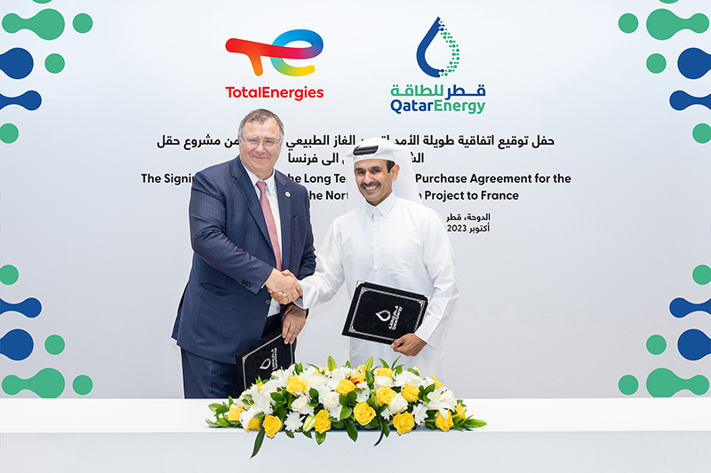 PDG de TotalEnergies et QatarEnergy