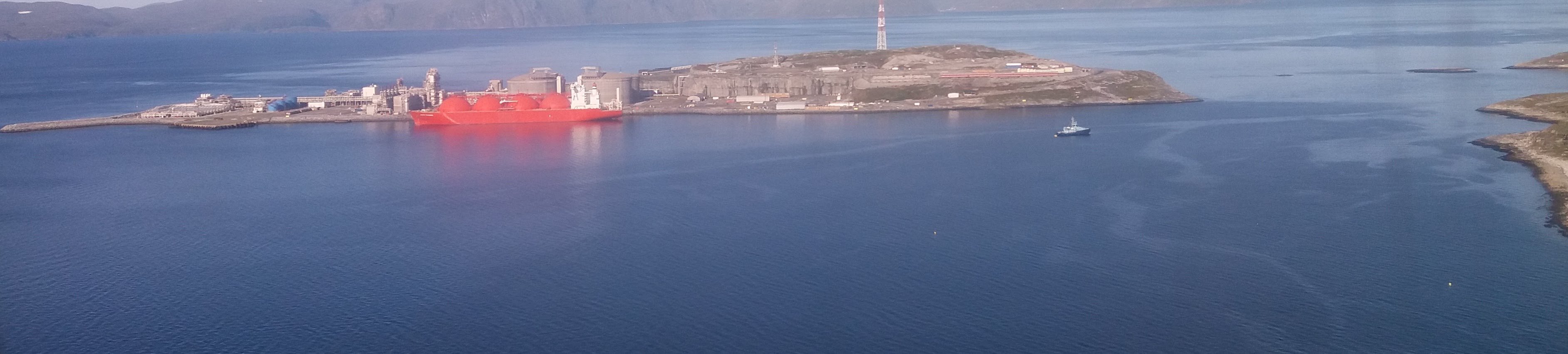 Usine de liquéfaction de gaz de Melkøya