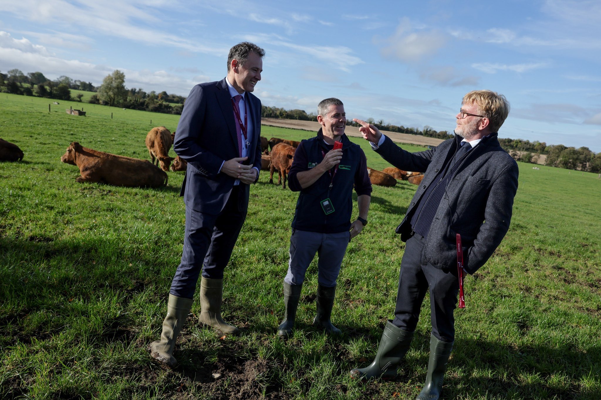 Visite exploitation agricole bovine 