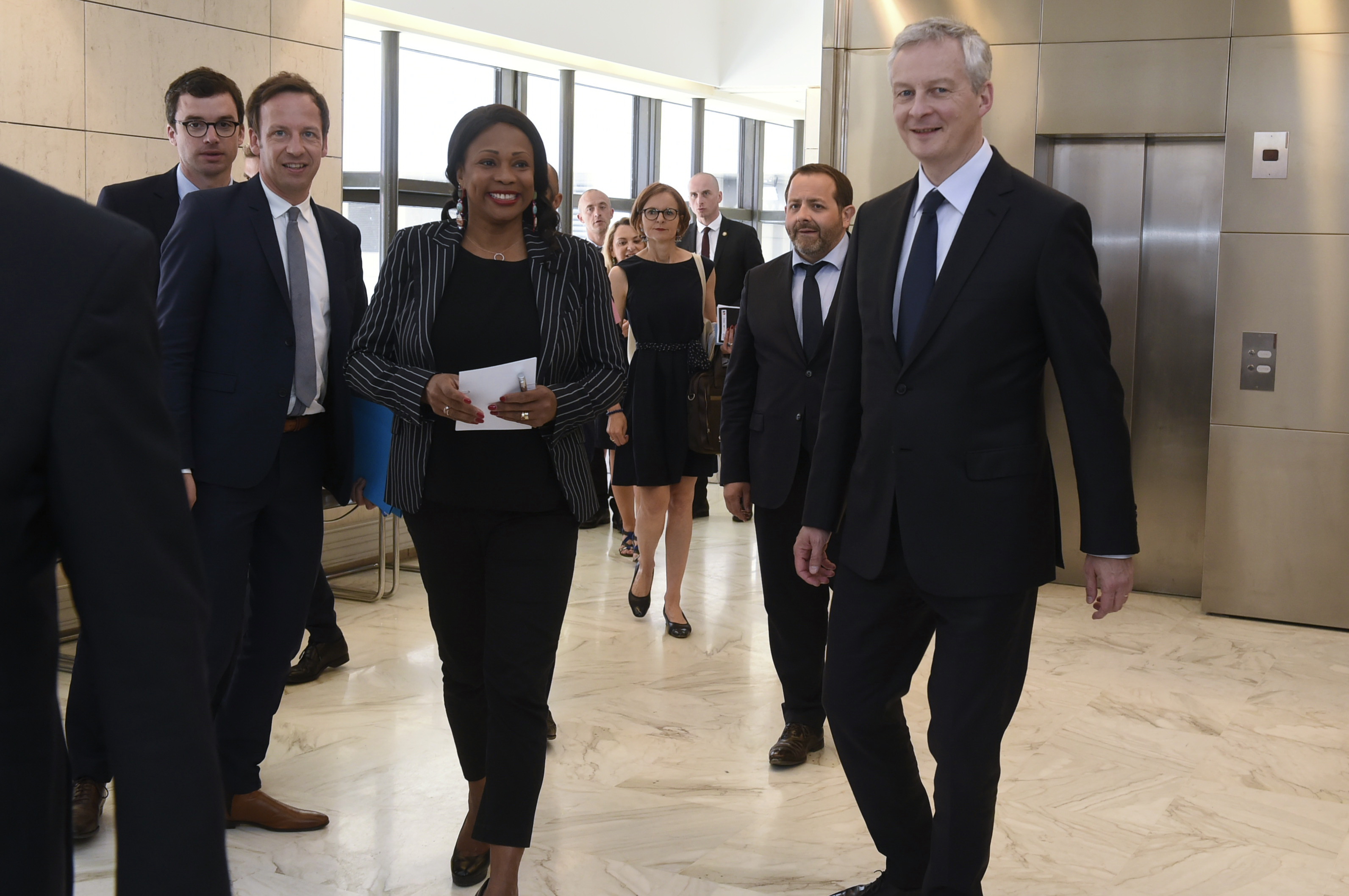 Laura Flessel et Bruno Le Maire