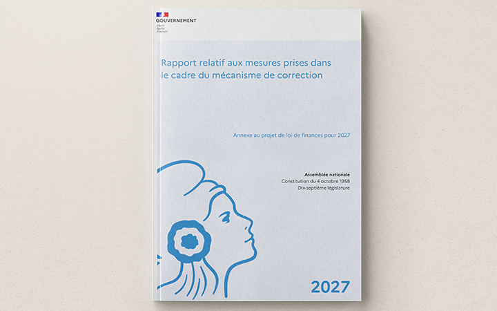 rapport relatif aux mesures prises dans le cadre du m&eacute;canisme de correction