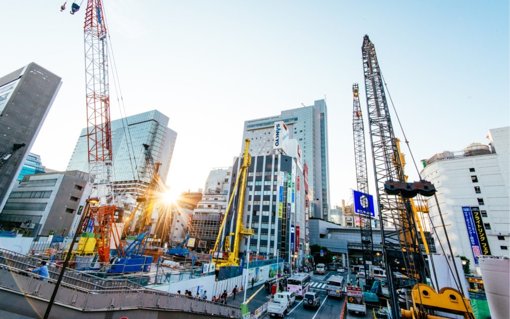 Travaux à Tokyo