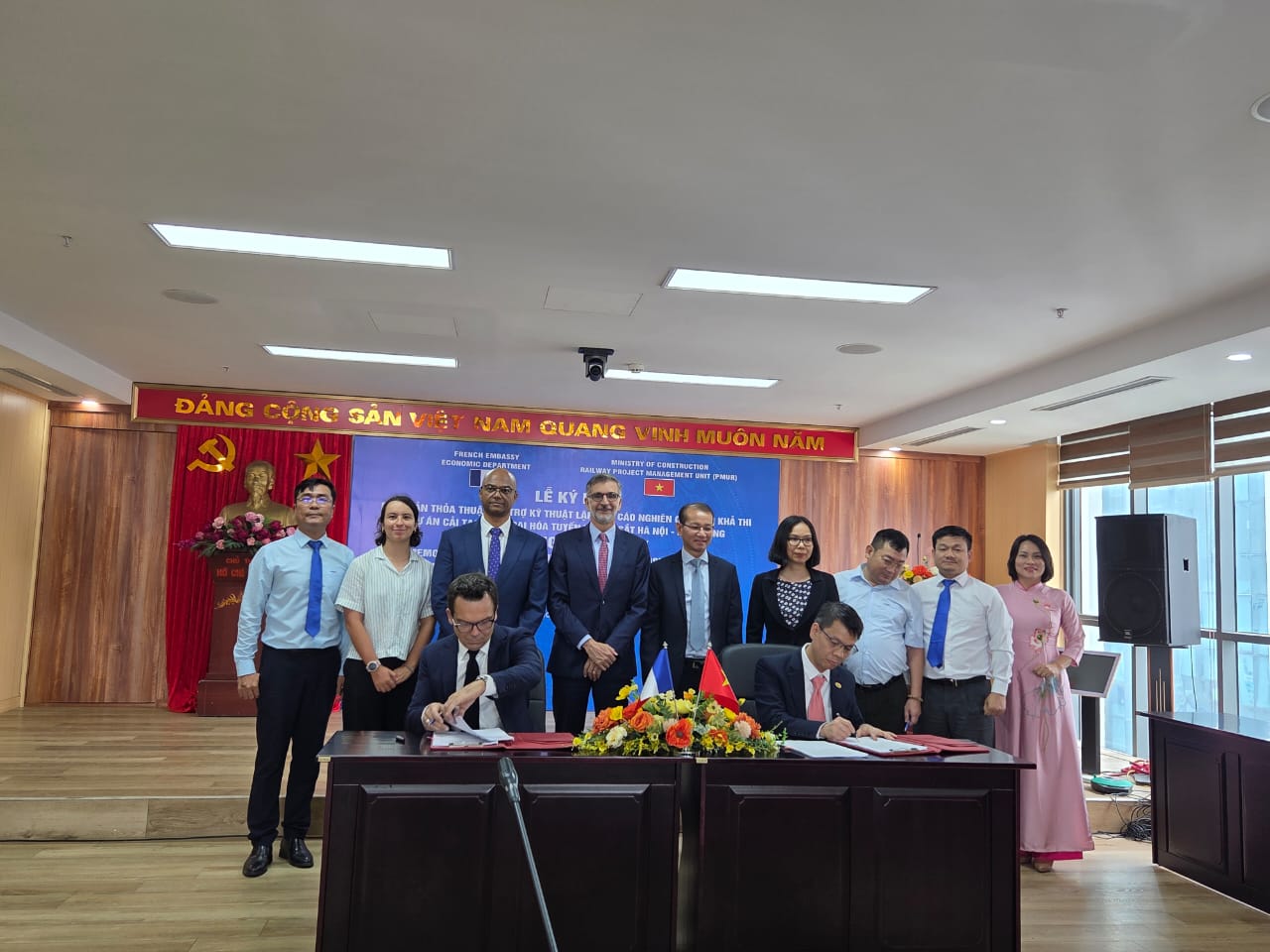 Signature du MoU &agrave; Hanoi